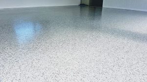 epoxy flake flooring for a garage in caboolture