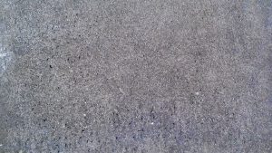 polished concrete with small amount of aggregate seen