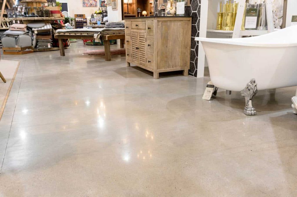 commercial polished concrete