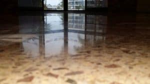 polished concrete can highly relective