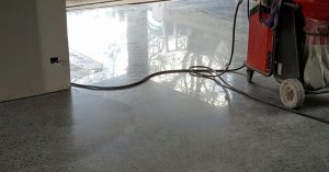 polished concrete flooring