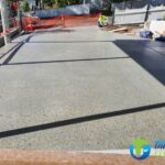 honed concrete driveway