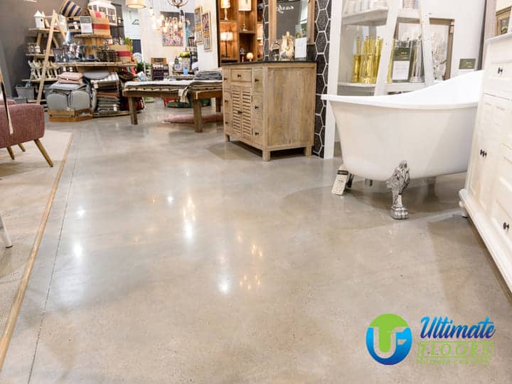 polished concrete morayfield - grinding and polishing