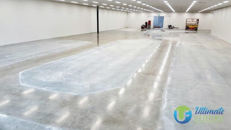 dry polishing concrete